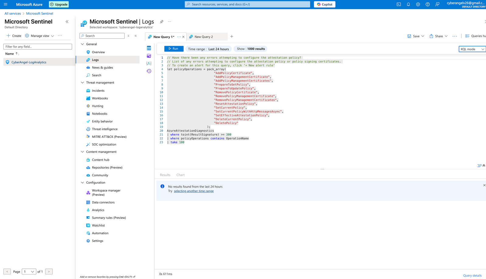 KQL Log Queries